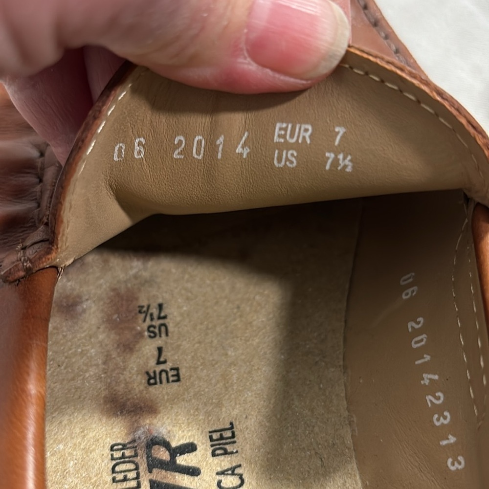 Algoras Moccasin by Mephisto in Brandy size M7.5 - Picture 9 of 15